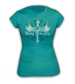 Dusty Cross Girly Tee